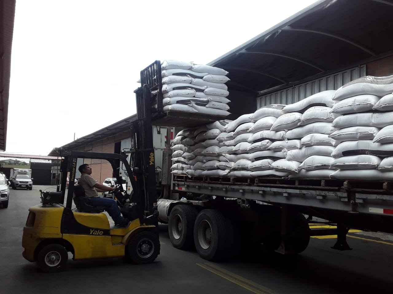 Transporte paletera en Ecuador